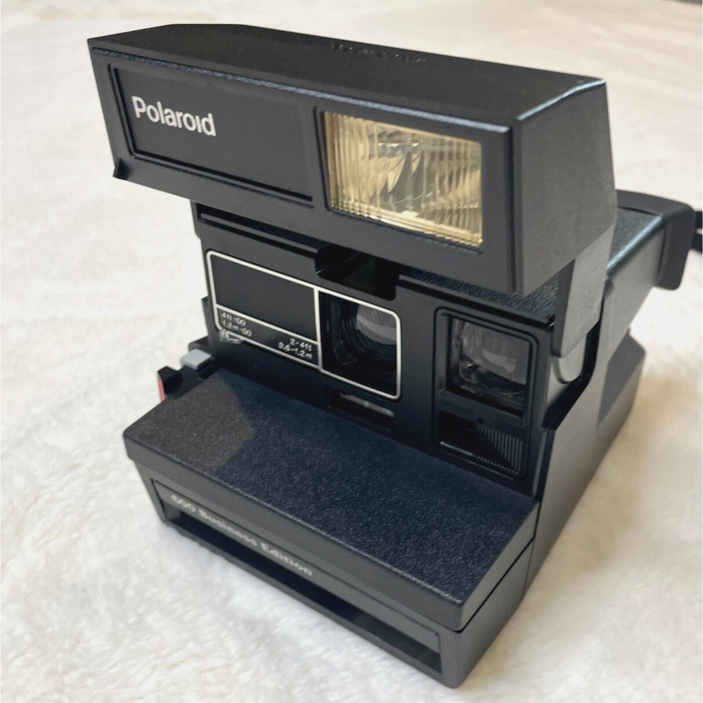 Vintage Polaroid Camera 600 Business Edition With Carrying Case Made in UK
